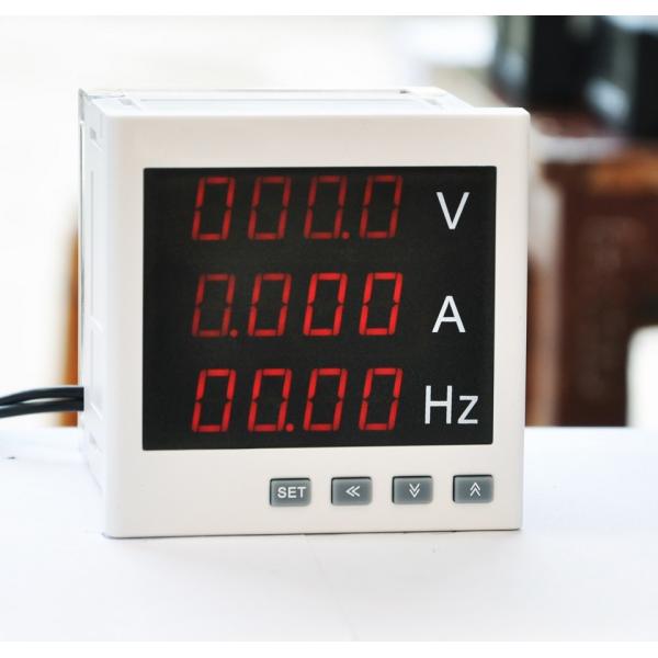 Ac220v Multifunction Energy Meter , 120*120mm Multifunction Power Meter