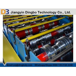 Galvanized Steel Sheet Floor Deck Roll Forming Machine 10-12m/Min