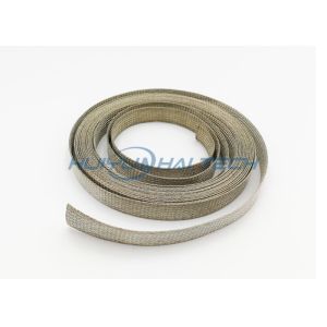 EMI Shielding Tinned Copper Braided Sleeving Heat Insulation For Television