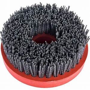 Quality 4" / 5" Snail Lock Antique Stone Brush Chemical Stability For Engineered Stone Surface wholesale