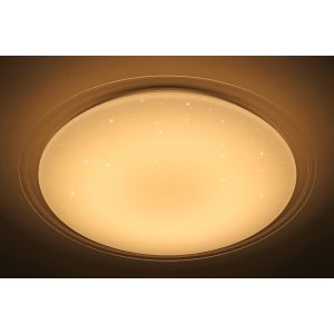 Light Weight 28W Remote Control Ceiling Light , φ500mm×91mm Wireless Ceiling