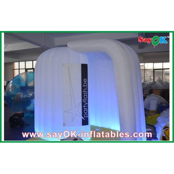 Kids Photo Booth CE / UL Blower Inflatable Photo Booth With Printing 3M X 2M X 2.3M