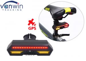 Cheap Mini Waterproof 4G Wireless Bike Finder Tracker Bike GPS Tracker With Taillight for sale
