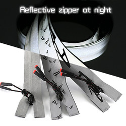 120cm Long Chain Zipper Open End Atuo Lock Customized with Logo Zip Binder for