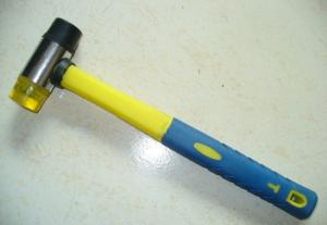 China two way hammers with fiberglass handle on sale