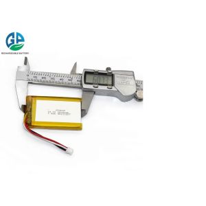 Li Ion KC Lipo Battery Pack 654060 , 3.7V 7.4WH 2000mAh Lithium Polymer Battery