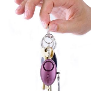 OEM ABS Self Defense 130DB Safe Personal Alarm Keychain