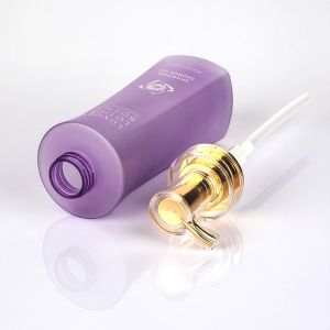 Wholesale 350ml 500ml Pet Empty Plastic Transparent Shampoo Bottles Luxury