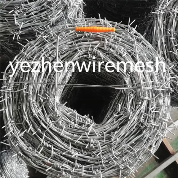 Hot Dipped Galvanizedbarbed wire/cheap barbed wire price per roll/barbed wire