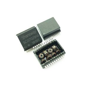 23mm Length 74080 24w SMPS Flyback Transformer Mn-Zn Core