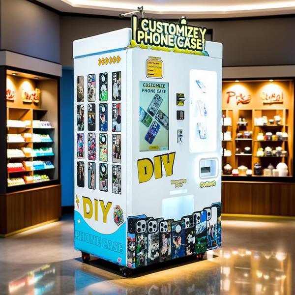 Compact Android Phone Case Printing Vending Machine with Multiple Payment
