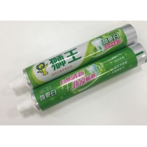 Lion Aluminizing Barrier Laminated Blank Toothpaste Tube With S13 Thread 180g