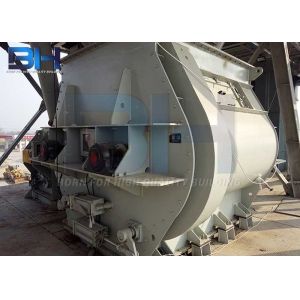 Tile Adhesive Making Machine , High Automation Double Shaft Paddle Mixer