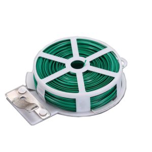 50m 100m 2mm Garden Wire Twist Tie With Cutter