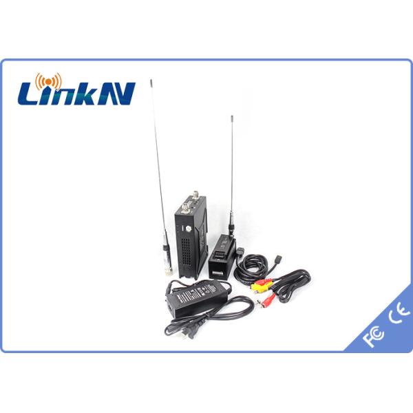 Quality 1-3km Police Video Transmitter COFDM QPSK HDMI & CVBS H.264 Low Delay AES256 Encryption wholesale