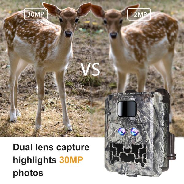 Quality KW591 outdoor trail hunting camera no-glow Two sensor 1080P FHD Hunting Camera  night viison wholesale