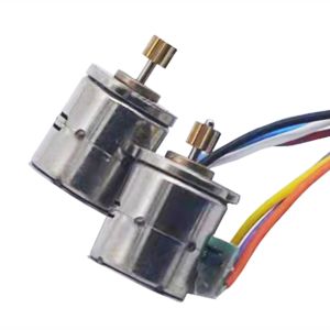 8mm Diameter 2-phase 4-wire Micro Stepper Motor with 385mA Current and 18 Degree