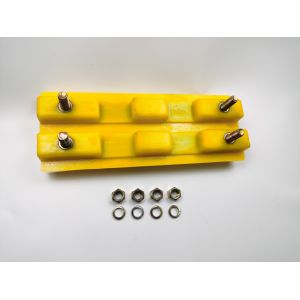 2102699 Polyurethane Rubber Block Three Ribs For W2200 Milling Machine