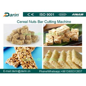 Cereal Bar Making Machine / Bar Shape Cereals Candy Cutting Machine