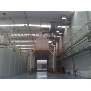 Heavy Machinery Paint Booth For Verhicle Part Factory