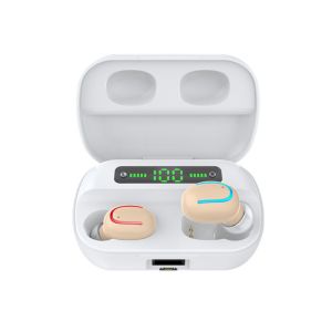 Digital Screen TWS Earbuds Super Mini Wireless Bass Bluetooth 5.0 Earphone with