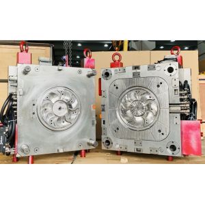 Plastic Injection Mold for Automotive Fans with dynamic balancing testing