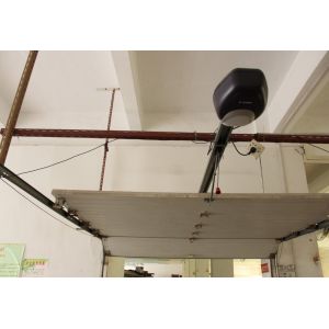 Roll Up Garage Door C Channel Opener Steel Material Wall Mounted Remote Control