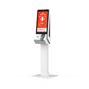 24 / 32 Inch Touch Screen Self Service Payment Ordering Kiosk For Fast Food