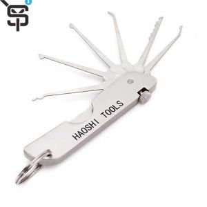Cheap High Quality Folding Lock Pick Set Picking Locksmith Tool Opener Folding Locksmith Tool YS100575 for sale
