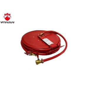 Cheap 3/4&quot; Swing Type PVC Fire Hose With Water Nozzle For Shopping Center for sale