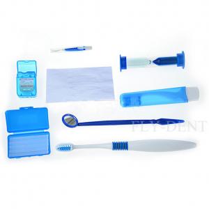 Cheap Orthodontic Dental Brush Ties Toothbrush Interdental brush Floss Oral Care Kit for sale