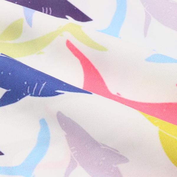 Shark Pattern Casual Cool 0.18kg Surf Compression Shorts