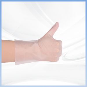 Smooth Disposable CPE Gloves Recyclable Clear Plastic Disposable Gloves