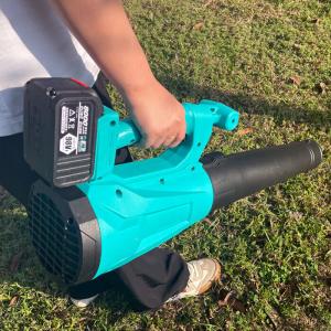 China 21V 1000W 16000RPM Leaf And Snow Blower Lightweight Handheld Quiet Electric Leaf Blower Cordless on sale