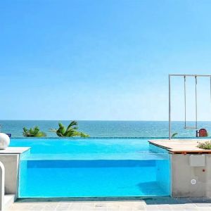 Transform Your Pool Area with AUPOOL Acrylic Panel Swimming Pool and Above