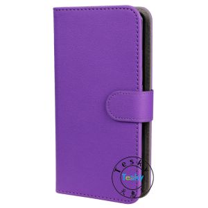 protective pu case for LG G3 flip open pu leather case /holder slots