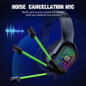 ONIKUMA X3 DC5V 100mA RGB PC Gamer Headset With Mic