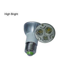 Energy Saving 3W AC 90 - 240V 250lm LED Spot Light Bulb Lamps For Outdoor