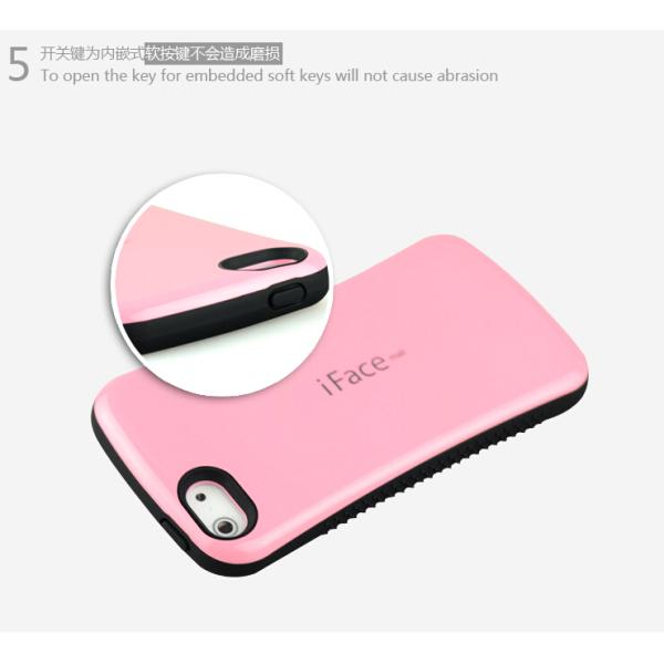 12 Color Available Iface Mall Phone Case for iPhone 5/5s High quality PC+TPU Iface case