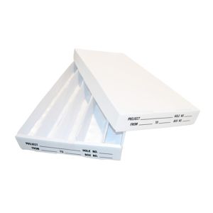 Coroplast PP Mineral Drill core Corrugated Plastic Box