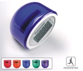 Solar pedometer with calorie function