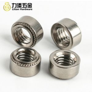 Stainless Steel / Carbon steel round rivnut self-clinching insert nutsert press