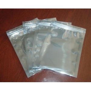 Antistatic Flat Foil Pouch Packaging Noni Three Side Seal with Zipper