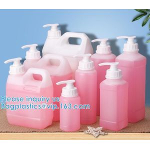 Square Plastic Jug Container, Gallon Big Hdpe Plastic Juice Bottle Milk Bottle