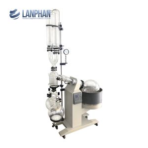 laboratory distillation column double effect vacuum evaporator