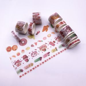 Semi Transparent Endless Cycle Gift Wrapping Decorative Washi Tape
