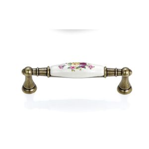 High Strength Door And Cabinet Handles Refined Yellow + Hibiscus Rosa - Sinensis