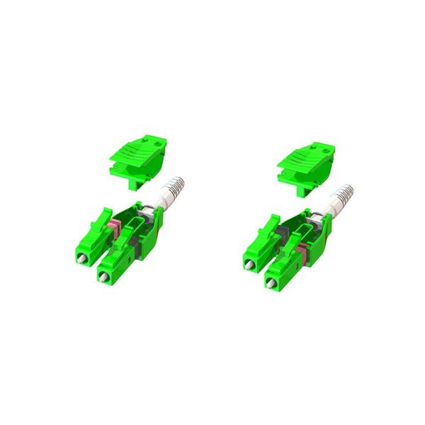 Switchable Uniboot LC Fiber Optic Connector Duplex Uniboot Easy Polarity