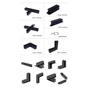 10W Recessed Magnetic LED Track Aluminium Surface For Pendant Light