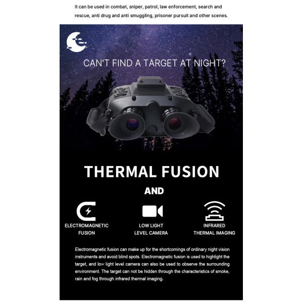 20x IR Thermal Imaging Binocular Thermal Infrared Binoculars